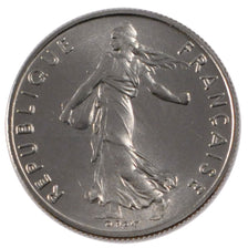 FRANCE, Semeuse, 1/2 Franc, 1987, Paris, KM #931.1, MS(65-70), Nickel, 19.5,...