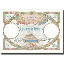 Francia, 50 Francs, Luc Olivier Merson, 1933-04-20, MBC+, Fayette:16.4, KM:80b