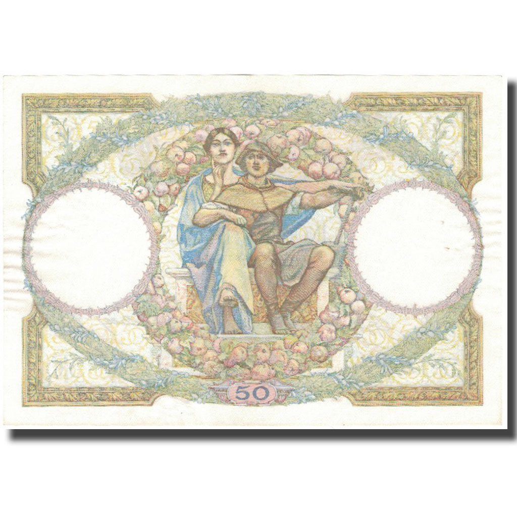 Francia, 50 Francs, Luc Olivier Merson, 1933-04-20, MBC+, Fayette:16.4, KM:80b