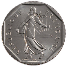 FRANCE, 2 Francs, 1987, MS(63), Nickel, Gadoury #547, 7.50