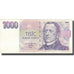 Biljet, Tsjechische Republiek, 1000 Korun, 1993, KM:8a, TB+