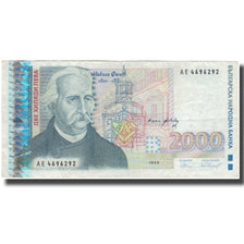 Banknot, Bulgaria, 2000 Leva, 1996, KM:107b, EF(40-45)