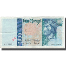 Banknote, Portugal, 2000 Escudos, 1996-02-01, KM:189b, VF(30-35)
