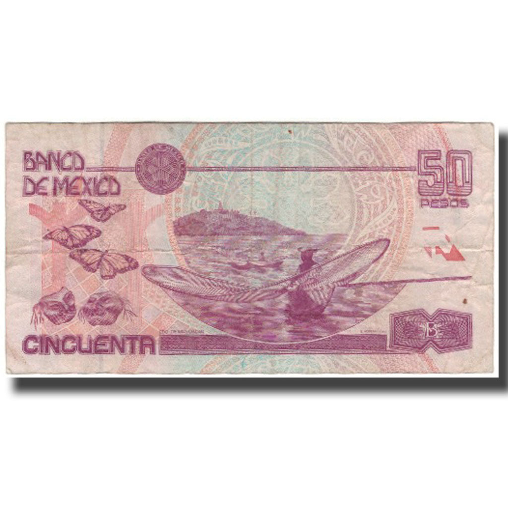 Banknote, Mexico, 50 Pesos, 1996-05-10, KM:107b, VF(20-25)