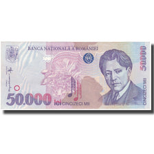 Billet, Roumanie, 50,000 Lei, 1996, KM:109a, TTB