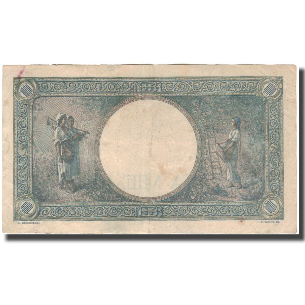 Banknote, Romania, 1000 Lei, 1941-09-10, KM:52a, VF(30-35)