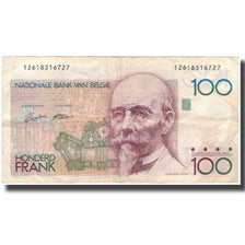 Billet, Belgique, 100 Francs, KM:142a, B+
