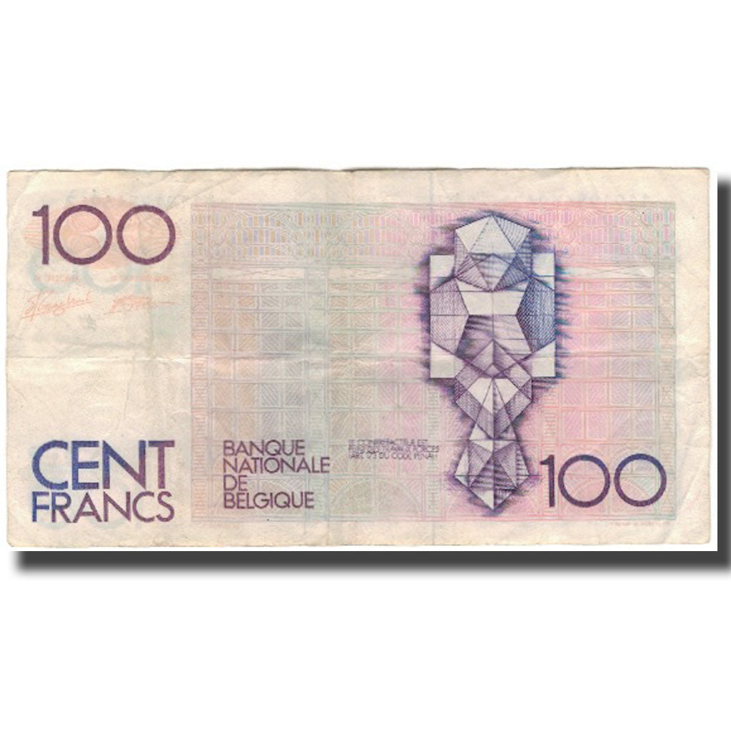 Banknote, Belgium, 100 Francs, KM:142a, F(12-15)