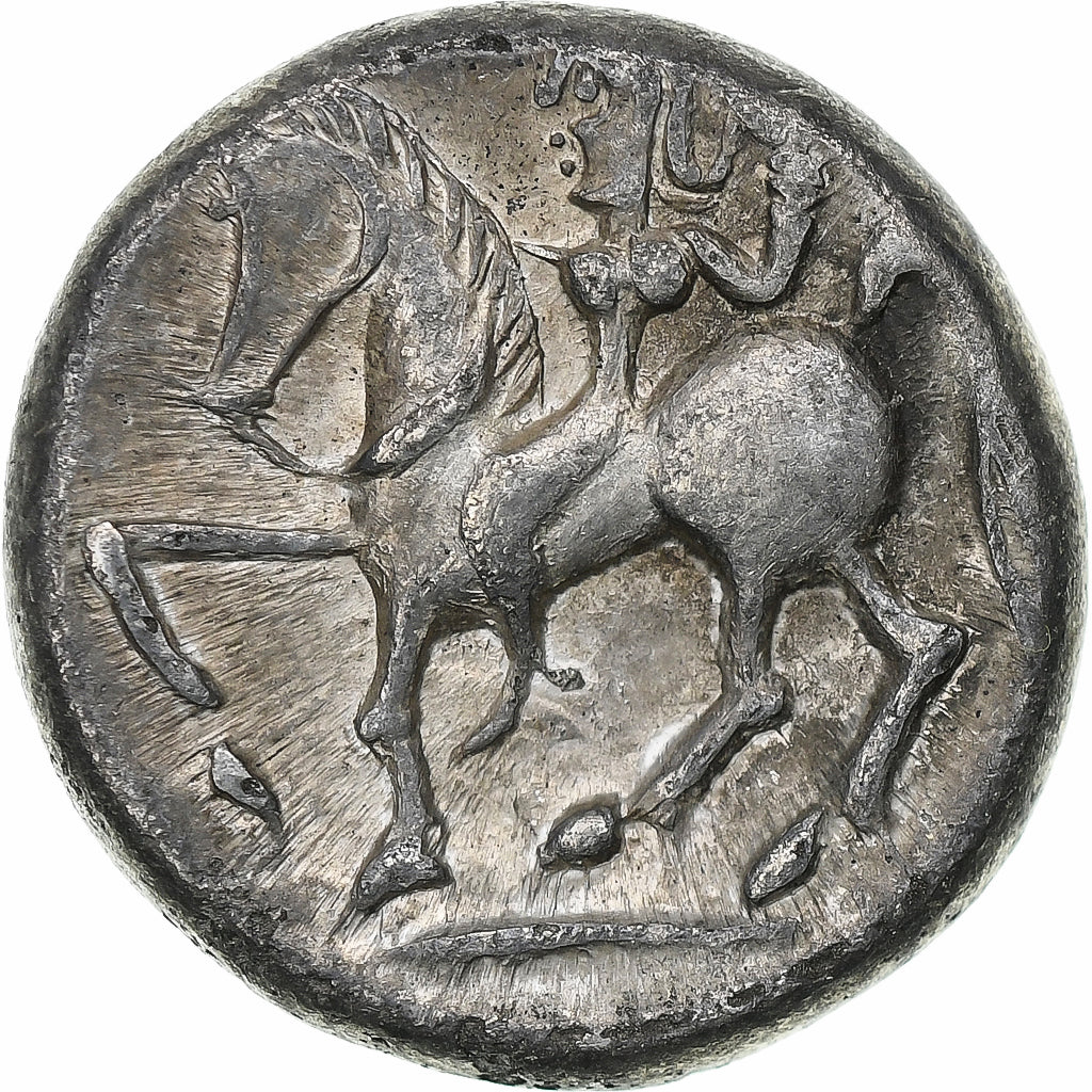 Dacia, Oltenia, Danubian Celts, Tetradrachm, 3rd-2nd century BC, Silver