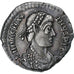 Magnus Maximus, Siliqua, 383-388, Treveri, Zilver, ZF+, RIC:84b