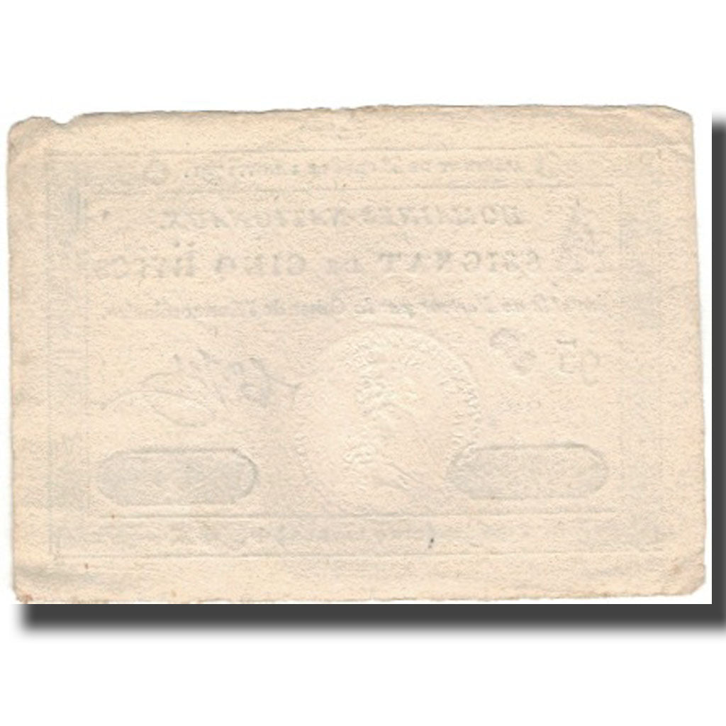 França, 5 Livres, 1791, 1791-11-01, EF(40-45), KM:A50, Lafaurie:145