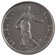 FRANCE, Semeuse, 5 Francs, 1988, Paris, KM #926a.1, MS(65-70), Nickel Clad...