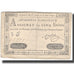 Francja, 5 Livres, 1791, 1791-05-06, VF(30-35), KM:A42, Lafaurie:137