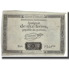 Frankrijk, 10 Livres, 1792, Taisaud, L'an 1er de la République - (24 octobre
