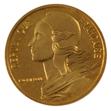 Francia, Marianne, 5 Centimes, 1989, Paris, FDC, Alluminio-bronzo, Gadoury:175