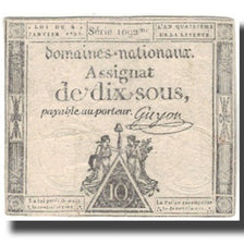 Frankreich, 10 Sous, 1792, Guyon, 1792-01-04, S+, KM:A53, Lafaurie:148