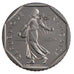 FRANCE, 2 Francs, 1989, MS(63), Nickel, Gadoury #547, 7.50