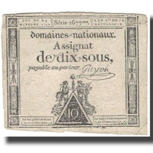 Frankreich, 10 Sous, 1792, Guyon, 1792-10-24, S, KM:A64a
