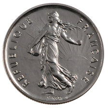 FRANCE, Semeuse, 5 Francs, 1989, Paris, KM #926a.1, MS(65-70), Nickel Clad...
