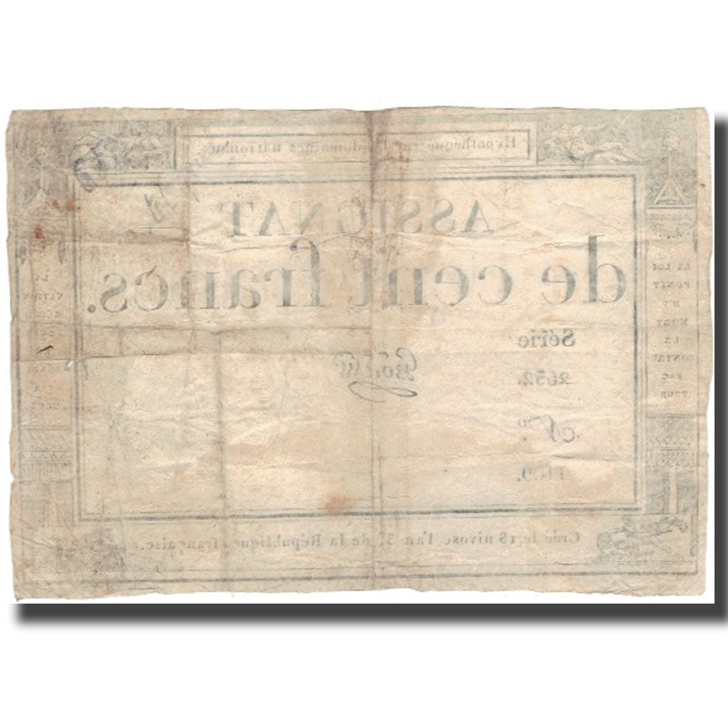 Frankrijk, 100 Francs, B+, KM:A78, Lafaurie:173