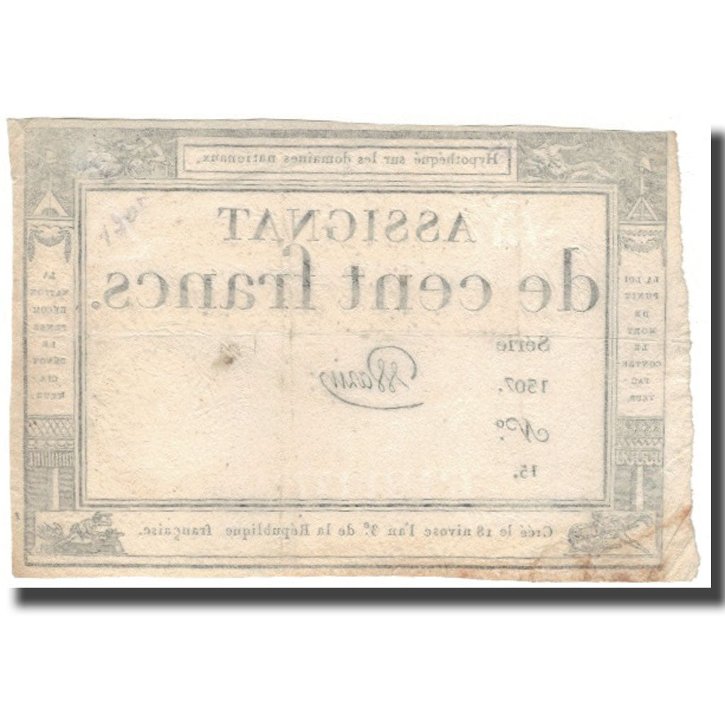 France, 100 Francs, Warin, TB, KM:A78, Lafaurie:173