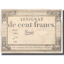 France, 100 Francs, Varnier, VF(20-25), KM:A78, Lafaurie:173