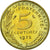 Coin, France, Marianne, 5 Centimes, 1973, Paris, MS(65-70), Aluminum-Bronze