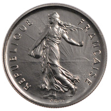 FRANCE, Semeuse, 5 Francs, 1973, Paris, KM #926a.1, MS(63), Nickel Clad...