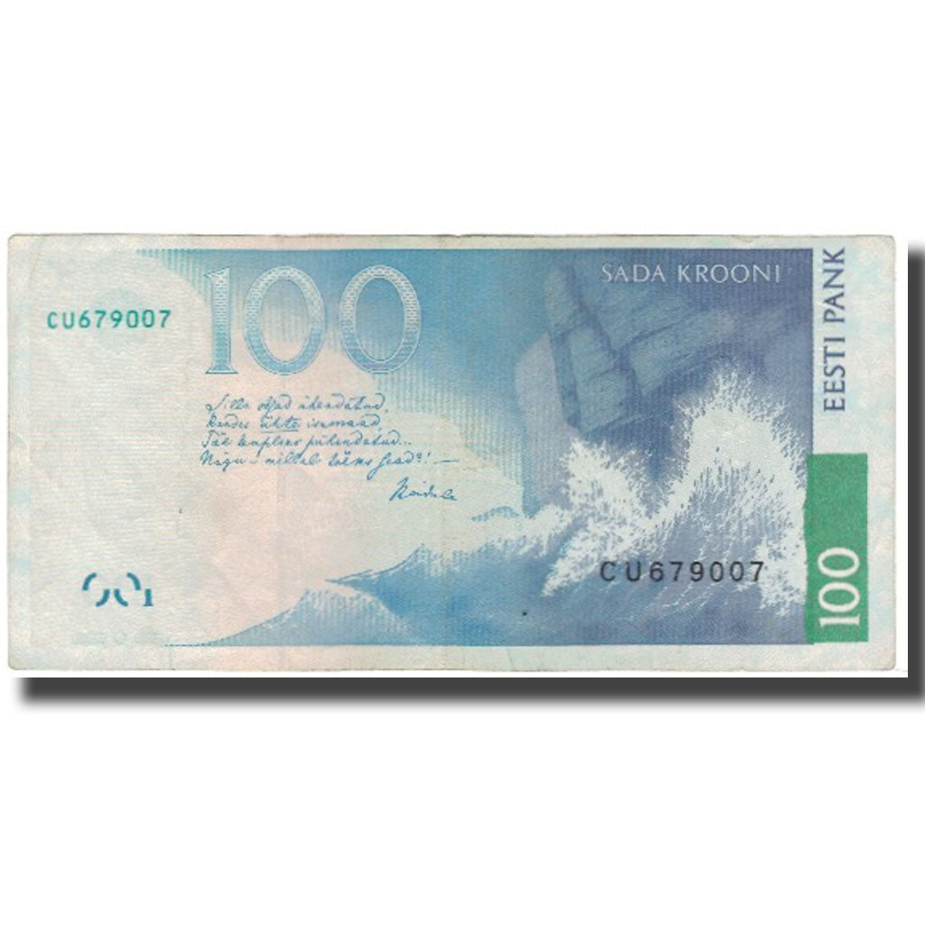 Banknot, Estonia, 100 Krooni, 1999, KM:82a, VF(30-35)