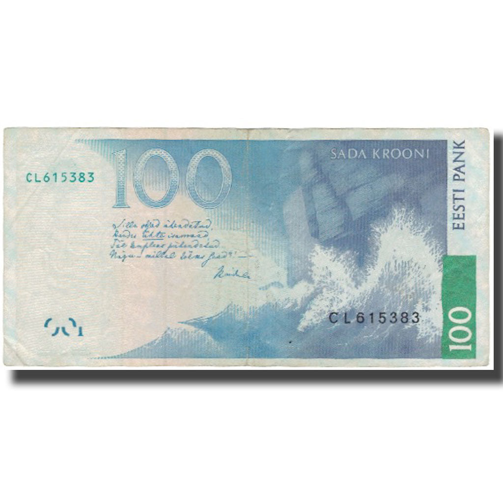 Nota, Estónia, 100 Krooni, 1999, KM:82a, VF(20-25)