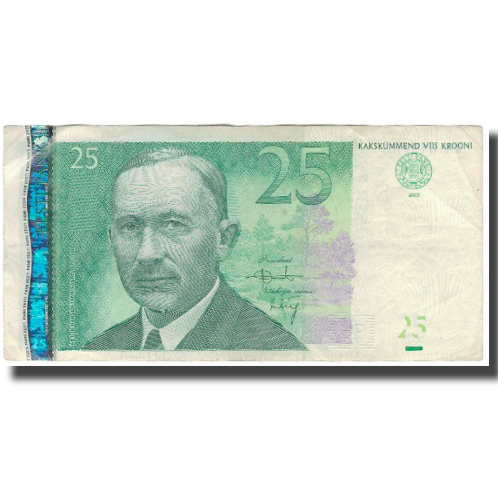 Banknote, Estonia, 25 Krooni, 2002, KM:84a, VF(30-35)