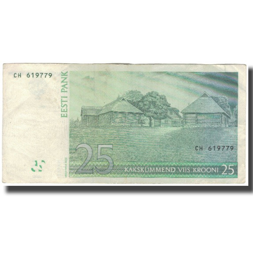 Banknote, Estonia, 25 Krooni, 2002, KM:84a, VF(30-35)