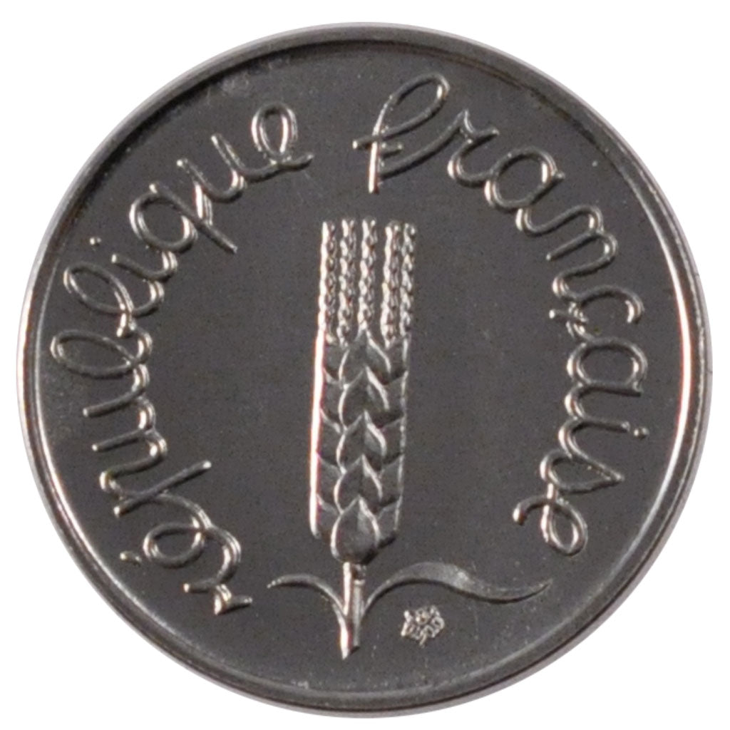 FRANCE, Épi, Centime, 1972, Paris, KM #928, MS(65-70), Stainless Steel, 15, ...
