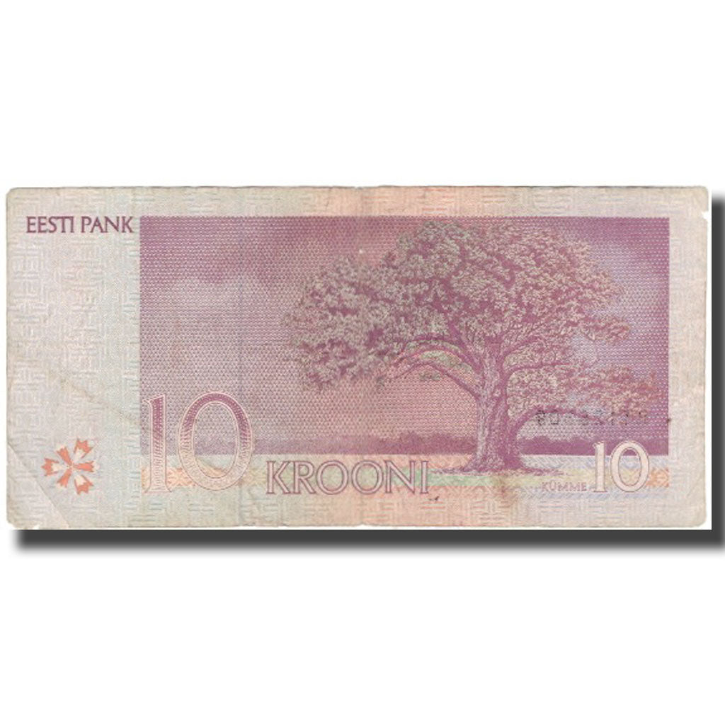 Banknot, Estonia, 10 Krooni, 1994, KM:77a, VG(8-10)