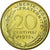 Munten, Frankrijk, Marianne, 20 Centimes, 1972, Paris, FDC, Aluminum-Bronze
