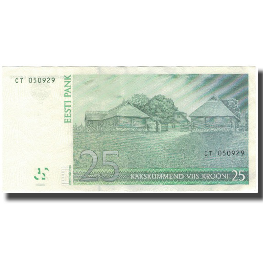 Banknot, Estonia, 25 Krooni, 2007, KM:87a, AU(50-53)