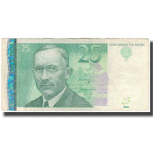 Nota, Estónia, 25 Krooni, 2007, KM:87a, VF(20-25)