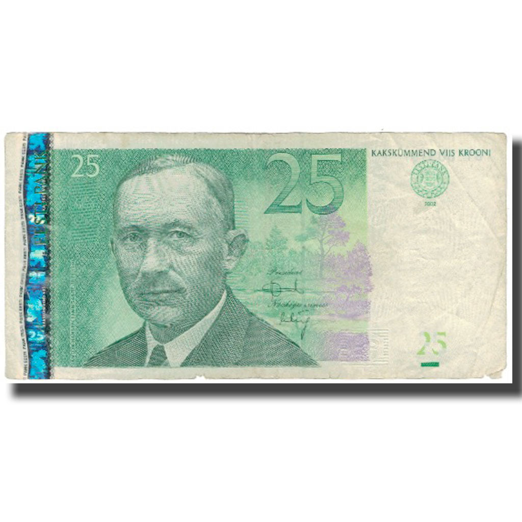 Banknote, Estonia, 25 Krooni, 2002, KM:84a, F(12-15)