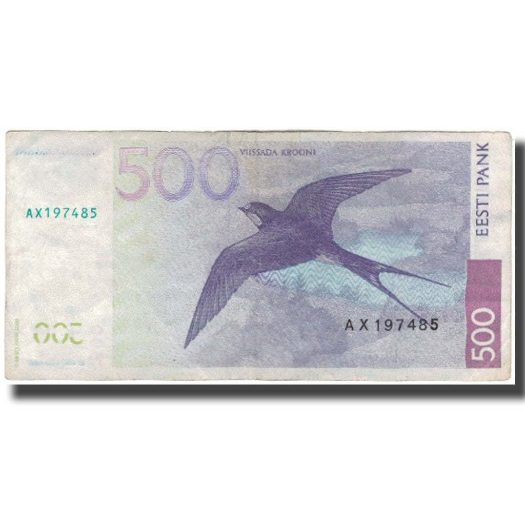 Banknot, Estonia, 500 Krooni, 2000, KM:83a, VF(20-25)