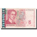 Biljet, Bulgarije, 5 Leva, 1999, KM:116a, TTB