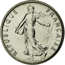 Monnaie, France, Semeuse, 1/2 Franc, 1972, FDC, Nickel, Gadoury:429