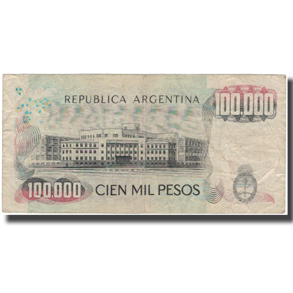 Billet, Argentine, 100,000 Pesos, KM:308a, B