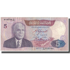 Billet, Tunisie, 5 Dinars, 1983-11-03, KM:79, TB