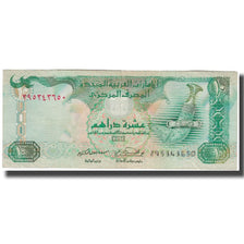 Billete, 10 Dirhams, Emiratos Árabes Unidos, KM:20b, MBC