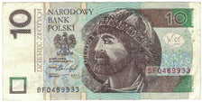 Banconote, Polonia, 10 Zlotych, KM:173a, MB+