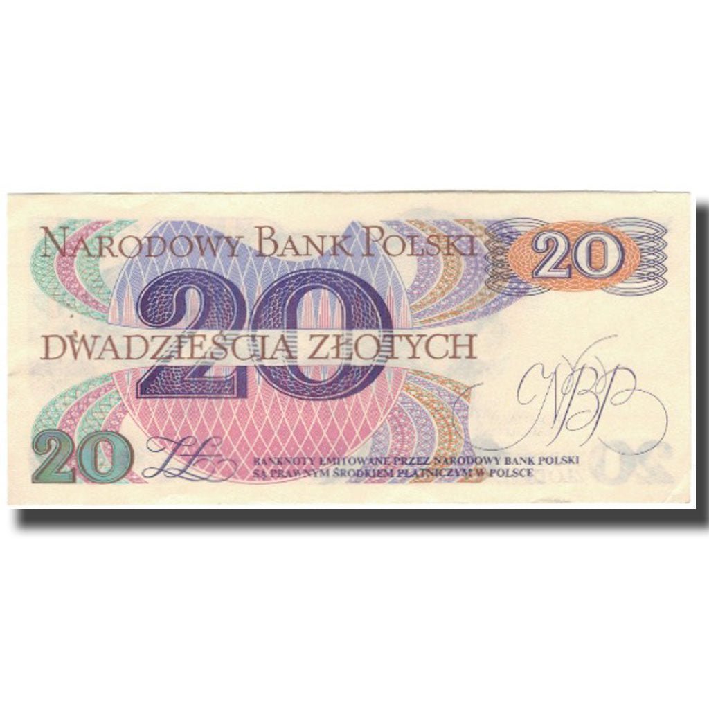 Banconote, Polonia, 20 Zlotych, 1982, KM:149a, SPL-