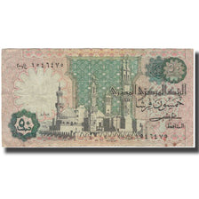 Banknot, Egipt, 50 Piastres, KM:55, VF(20-25)