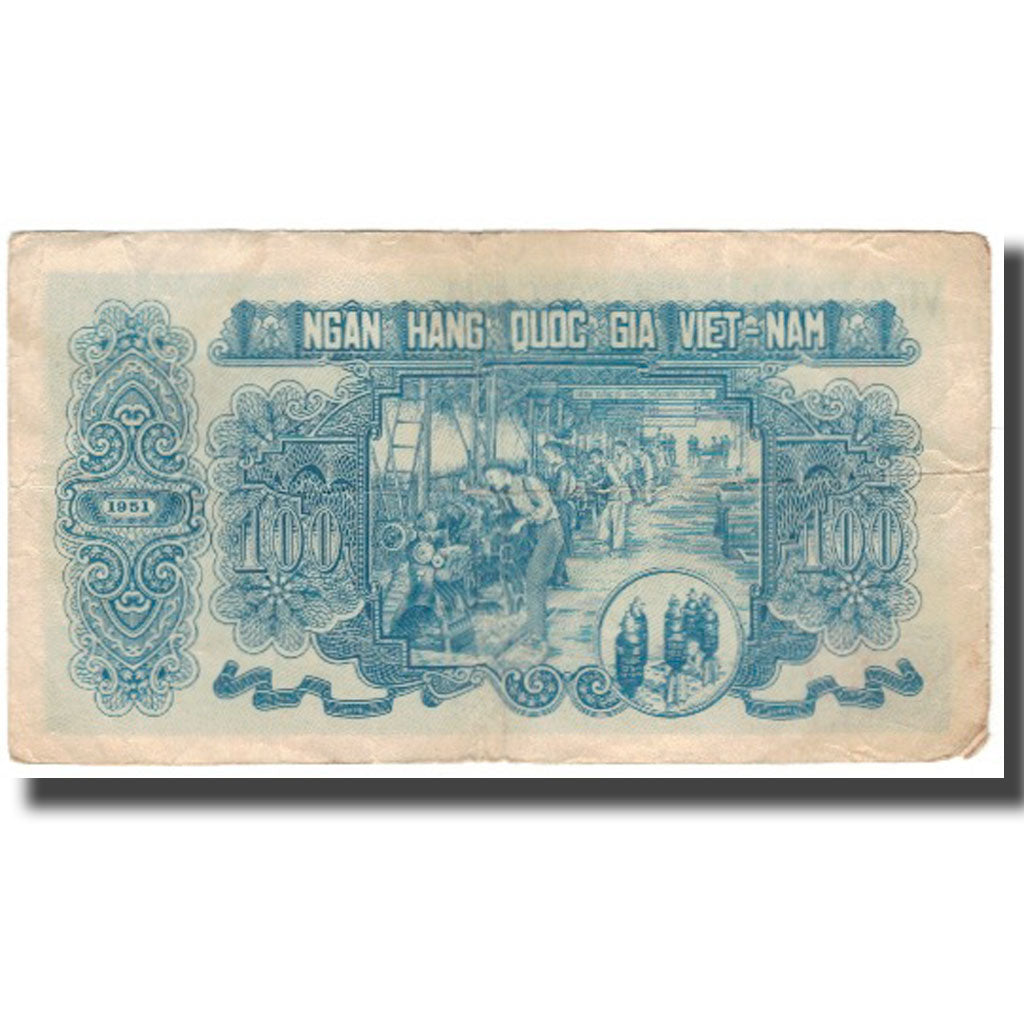 Banknote, Vietnam, 100 D<ox>ng, KM:62b, F(12-15)