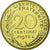 Moneta, Francja, Marianne, 20 Centimes, 1970, MS(65-70), Aluminium-Brąz