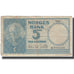 Billete, 5 Kroner, 1960, Noruega, KM:30g, RC